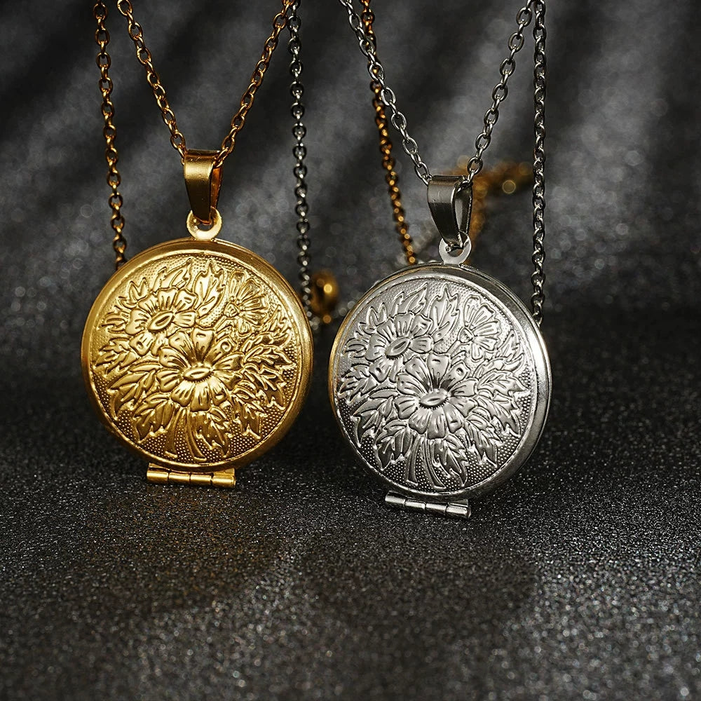 Custom Floral Pet Locket