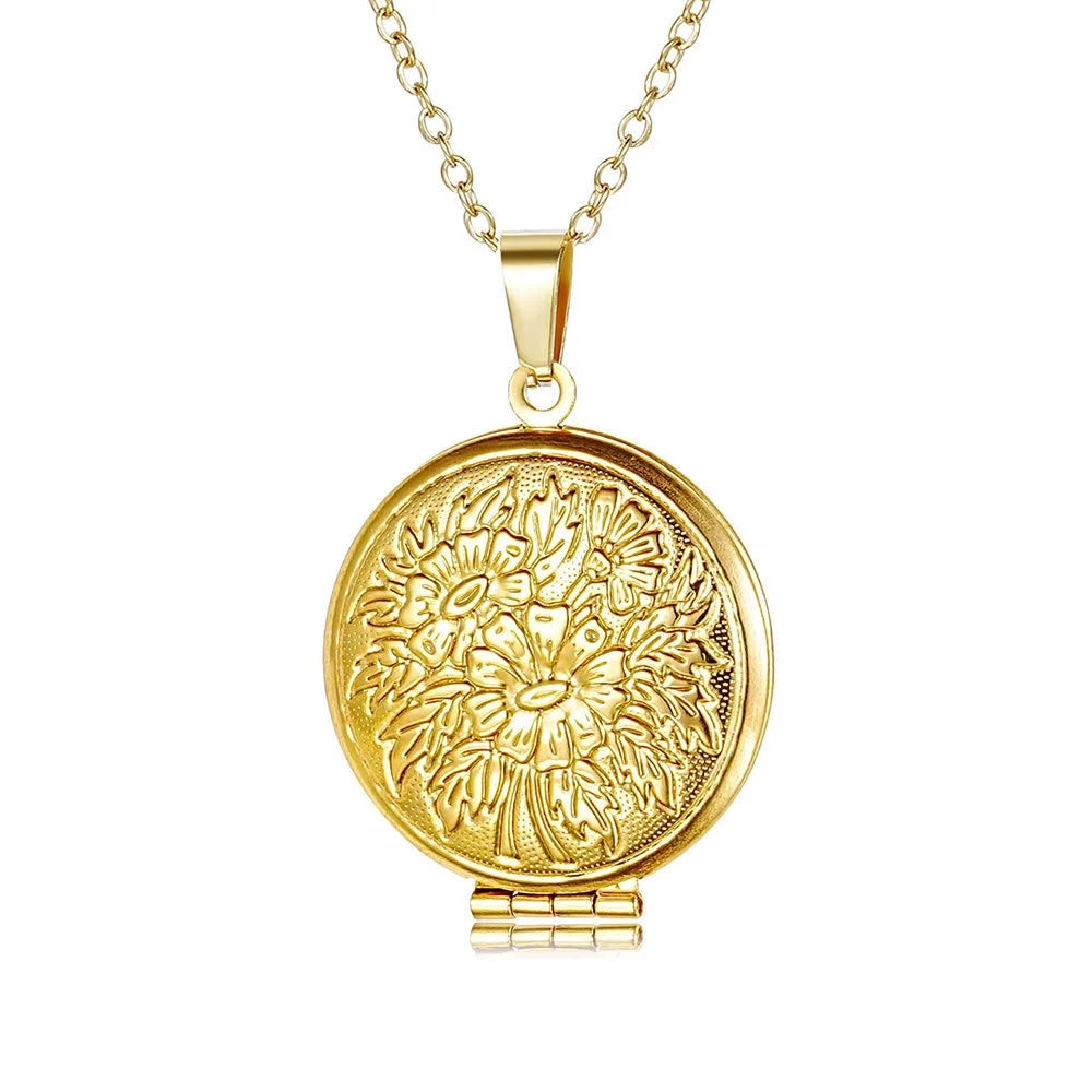 Custom Floral Pet Locket