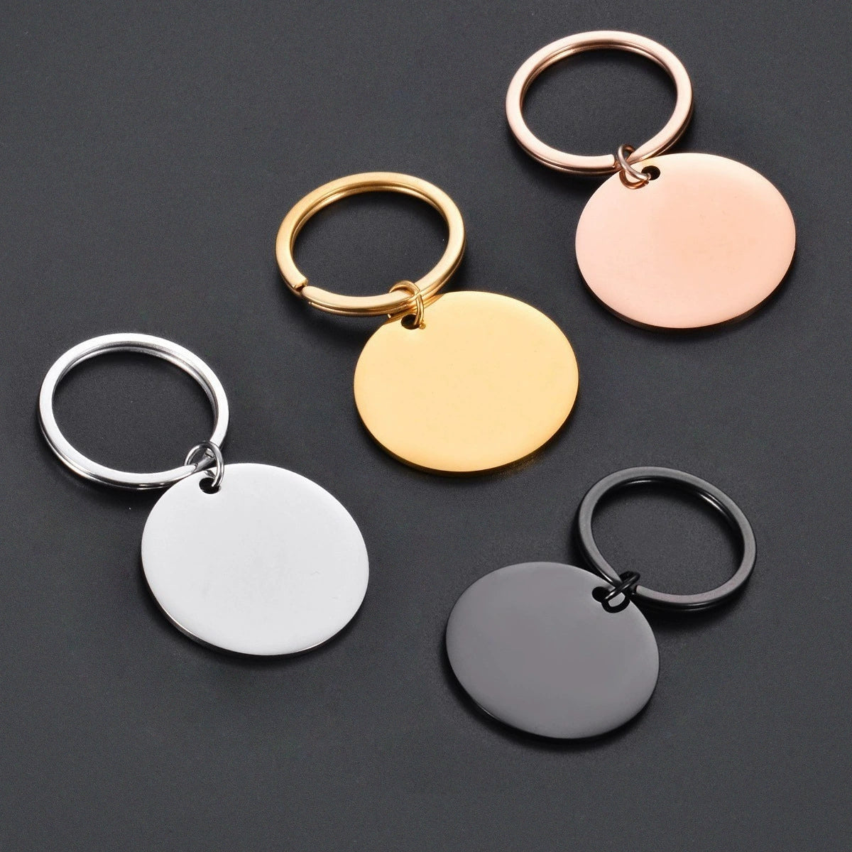 Custom Pet Portrait Keychain