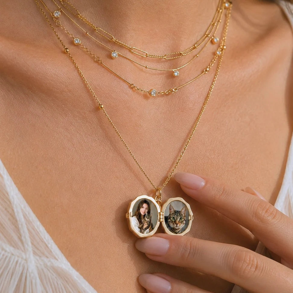 Custom Pet Photo Locket