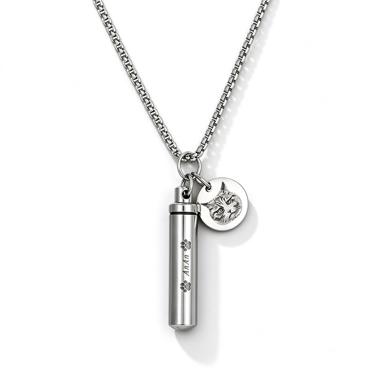 Custom Pet Urn Necklace